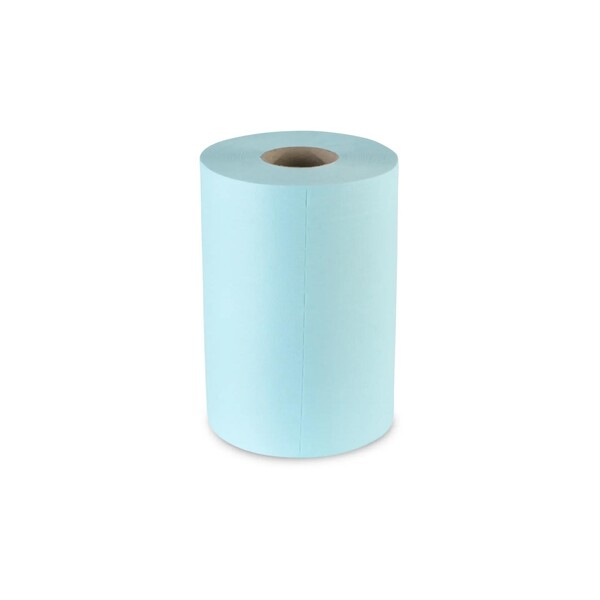 Putzrollen Semy Plus 1-lagig / türkis / 29x37cm / Ø20cm / 300 Blatt extra reißfest / Zellstoff/Polyester Produktbild Additional View 1 XL