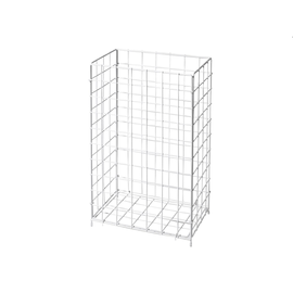 Sammelkorb 66 Liter / weiß / Drahtgeflecht / 410x630x255mm Produktbild