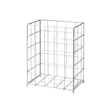 Sammelkorb 30 Liter / weiß / Drahtgeflecht / 300x360x180mm Produktbild