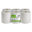 Handtuchrollen 2-lagig / hochweiß 20cm / 140m / Ø19cm / Zellstoff (PACK=6 ROLLEN) Produktbild
