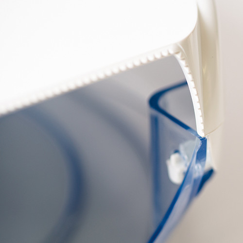 Toilettenpapierspender Mini Jumborollen Kunststoff / weiß / 277x297x135mm / e6 e one Produktbild Additional View 1 L