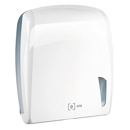 Handtuchspender e2 für Z- & C-Falz weiß / Kunststoff / 306x112x345mm / e one Produktbild