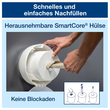 STN Toilettenpapier SmartOneMini T9 2-lagig / 620 Blatt / weiß / 13,4x18cm / Tork 472193 (KTN=12 ROLLEN) Produktbild Additional View 5 S