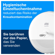 STN Toilettenpapier SmartOneMini T9 2-lagig / 620 Blatt / weiß / 13,4x18cm / Tork 472193 (KTN=12 ROLLEN) Produktbild Additional View 6 S