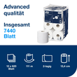 STN Toilettenpapier SmartOneMini T9 2-lagig / 620 Blatt / weiß / 13,4x18cm / Tork 472193 (KTN=12 ROLLEN) Produktbild Additional View 2 S