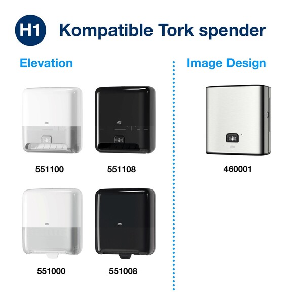 Handtuchrollen Tork Matic H1 Advanced 2-lagig / weiß / 21cm / 150m / Ø19cm / Tork 290067 (PACK=6 ROLLEN) Produktbild Additional View 7 XL