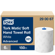 Handtuchrollen Tork Matic H1 Advanced 2-lagig / weiß / 21cm / 150m / Ø19cm / Tork 290067 (PACK=6 ROLLEN) Produktbild Additional View 3 S