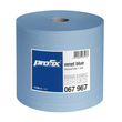Putzrolle 1-lagig / blau / Lochvlies / 29x38cm / 190m / Ø31cm / 500 Blatt perforiert (RLL=500 STÜCK) Produktbild