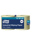 Putzrollen 2-lagig / grün / 23,5x34cm / 510m / Ø37cm / 1500 Abrisse / Tork Advanced 129243 (PACK=2 ROLLEN) Produktbild Additional View 1 S