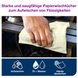 Putzrollen 2-lagig / grün / 23,5x34cm / 510m / Ø37cm / 1500 Abrisse / Tork Advanced 129243 (PACK=2 ROLLEN) Produktbild Additional View 3 S