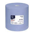 Putzrollen Superior Recycling 3-lagig / blau / 37,3x36cm / 360m / Ø35cm / 1000 Abrisse / Papernet Produktbild