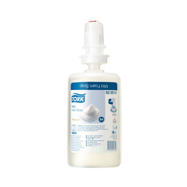 Schaumseife S4 Premium mild und frischer Duft 1000ml /  farblos / Tork 520501 (ST=1000 MILLILITER) Produktbild