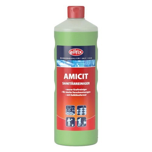 Sanitär-Kraftreiniger 1 Liter hochkonzentriert (FL=1 LITER) Produktbild Front View L