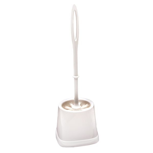 WC-Garnitur 2-teilig / weiß / Kunststoff Produktbild Front View XL