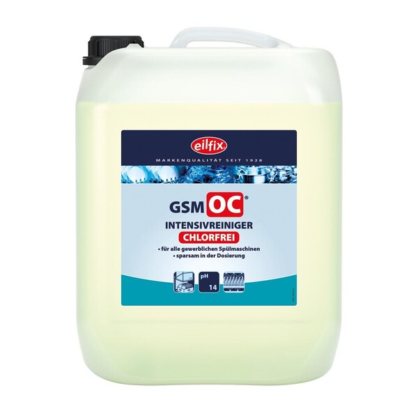 GSM OC Geschirrspülmittel 12kg Kanister Intensivreiniger für Spülmaschinen chlorfrei Produktbild Front View XL