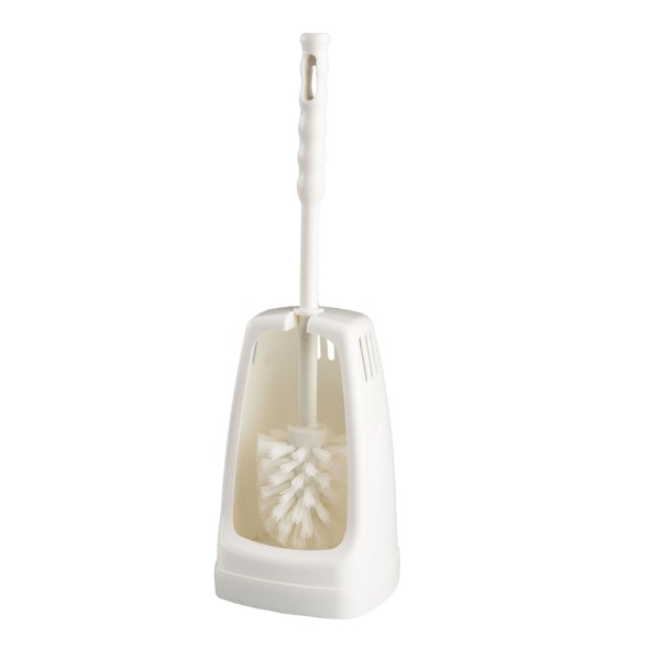 WC-Garnitur 2-teilig / weiß / Kunststoff Produktbild Front View XL
