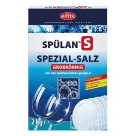 Spülan S Spezial-Salz grobkörnig 2 kg für alle Spülmaschinen geeignet (ST=2 KILOGRAMM) Produktbild