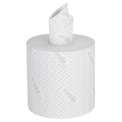 Wischtuch Wypall L20 7303 2-lagig / weiß / 18,3x38cm / 380 Abrisse Kimberly Clark (PACK=6 ROLLEN) Produktbild Additional View 6 L