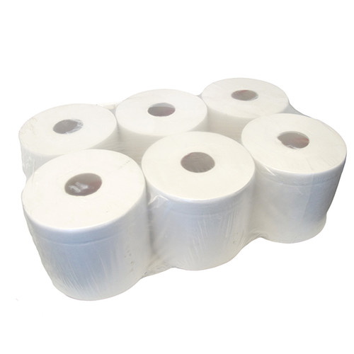 Wischtuch Wypall L20 7303 2-lagig / weiß / 18,3x38cm / 380 Abrisse Kimberly Clark (PACK=6 ROLLEN) Produktbild Additional View 1 L