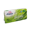 Toilettenpapier 2-lagig / 400 Blatt / Recycling / weiß / Fripa Basic (PACK=48 ROLLEN) Produktbild