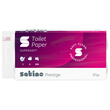 Toilettenpapier 3-lagig / 250 Blatt / Zellstoff / hochweiß / Satino Prestige (PACK=8 ROLLEN) Produktbild Additional View 2 S