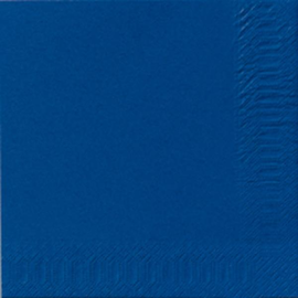 Servietten 24x24cm 3-lagig dunkelblau Duni 104051 (PACK=20 STÜCK) Produktbild