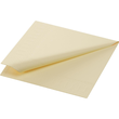 Servietten Zelltuch 1/4 Falz / 24x24cm / 3-lagig / cream / Duni (PACK=250 STÜCK) Produktbild