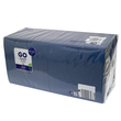 Servietten Zelltuch 1/4 Falz / 33x33cm / 3-lagig / dunkelblau / Duni (PACK=250 STÜCK) Produktbild Additional View 2 S