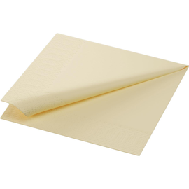 Servietten Zelltuch 1/4 Falz / 33x33cm / 3-lagig / cream / Duni (PACK=250 STÜCK) Produktbild
