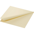 Servietten Zelltuch 1/4 Falz / 40x40cm / 3-lagig / cream / Duni (PACK=250 STÜCK) Produktbild
