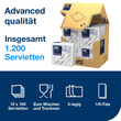 Servietten Soft 1/8 Falz / 39x39cm / 3-lagig / weiß / Tork 477579 (PACK=100 STÜCK) Produktbild Additional View 4 S