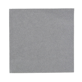 Servietten Zelltuch 1/4 Falz / 33x33cm / 3-lagig / granite grey / Duni (PACK=250 STÜCK) Produktbild