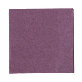 Servietten Zelltuch 1/4 Falz / 33x33cm / 3-lagig / plum / Duni (PACK=250 STÜCK) Produktbild