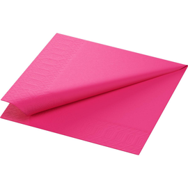 Servietten Zelltuch 1/4 Falz / 33x33cm / 3-lagig / fuchsia / Duni (PACK=250 STÜCK) Produktbild
