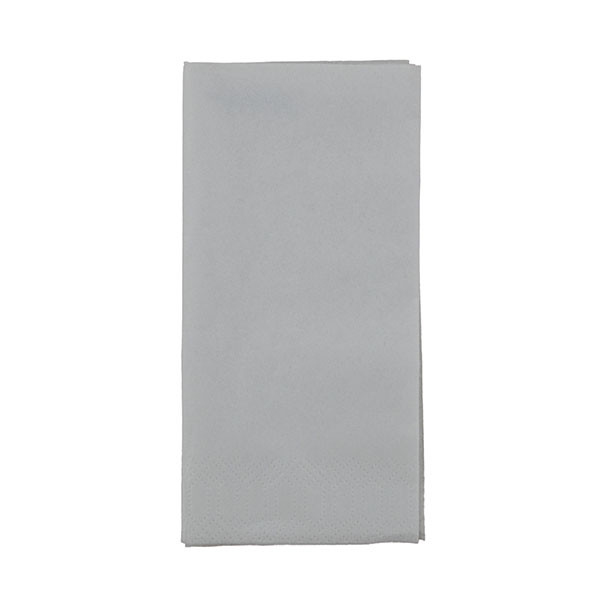 Servietten Tissue 1/8 Falz / 33x33cm / 2-lagig / weiß (PACK=250 STÜCK) Produktbild Front View XL