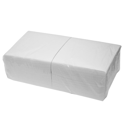 Servietten / weiß / 1/4 Falz / 33x33cm 3-lagig (PACK=200 STÜCK) Produktbild Additional View 2 L