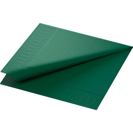 Servietten Zelltuch 1/4 Falz / 40x40cm / 3-lagig / jägergrün / Duni (PACK=250 STÜCK) Produktbild