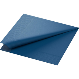 Servietten Zelltuch 1/4 Falz / 40x40cm / 3-lagig / dunkelblau / Duni (PACK=250 STÜCK) Produktbild
