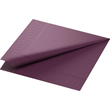 Servietten Zelltuch 1/4 Falz / 40x40cm / 3-lagig / plum / Duni (PACK=250 STÜCK) Produktbild