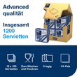 Servietten Soft  1/4 Falz / 39x39cm / 3-lagig / dunkelblau / Tork 477594 (PACK=100 STÜCK) Produktbild Additional View 6 S