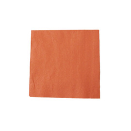Servietten Tissue Basic 1/4 Falz / 33x33cm / 3-lagig /  terracotta (PACK=100 STÜCK) Produktbild