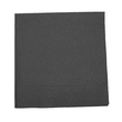 Servietten Tissue Basic 1/4 Falz / 40x40cm / 3-lagig / schwarz (PACK=100 STÜCK) Produktbild