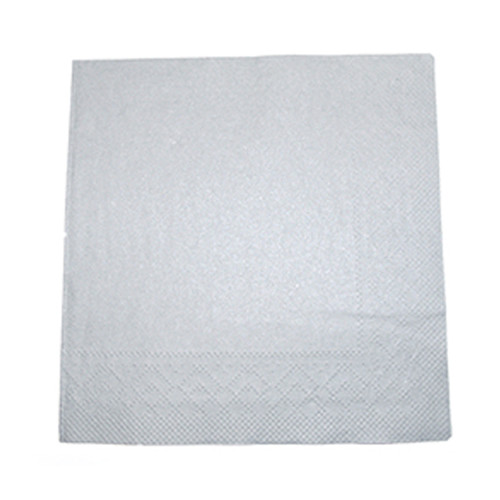 Servietten Tissue Basic 1/4 Falz / 40x40cm / 3-lagig / grau (PACK=100 STÜCK) Produktbild