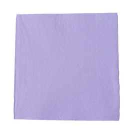 Servietten Tissue Basic 1/4 Falz / 40x40cm / 3-lagig / lila (PACK=100 STÜCK) Produktbild