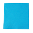 Servietten Tissue Basic 1/4 Falz / 40x40cm / 3-lagig /  aqua blau (PACK=100 STÜCK) Produktbild