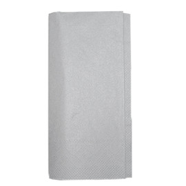 Servietten Tissue Basic 1/8 Falz / 40x40cm / 3-lagig / grau (PACK=100 STÜCK) Produktbild