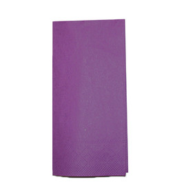 Servietten Tissue Basic 1/8 Falz / 40x40cm / 3-lagig /  aubergine (PACK=100 STÜCK) Produktbild