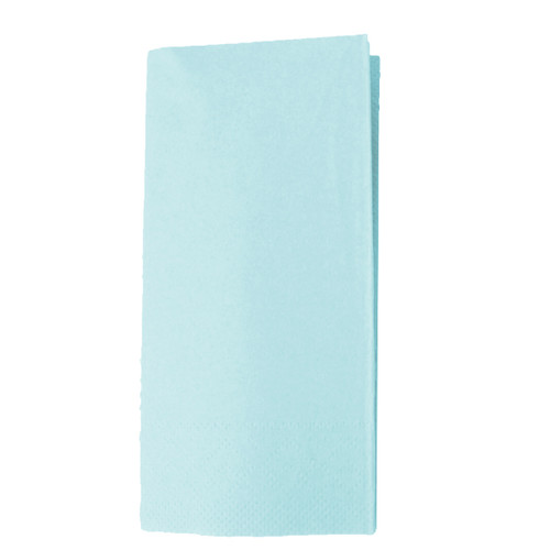 Servietten Tissue Basic 1/8 Falz / 40x40cm / 3-lagig / hellblau (PACK=100 STÜCK) Produktbild