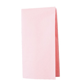 Servietten Tissue Basic 1/8 Falz / 40x40cm / 3-lagig / rosa (PACK=100 STÜCK) Produktbild