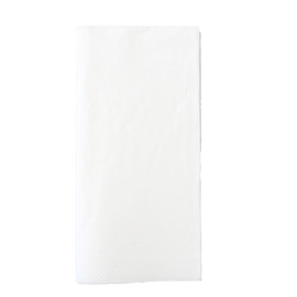 Servietten Tissue Basic 1/8 Falz / 40x40cm / 3-lagig / weiß (PACK=100 STÜCK) Produktbild